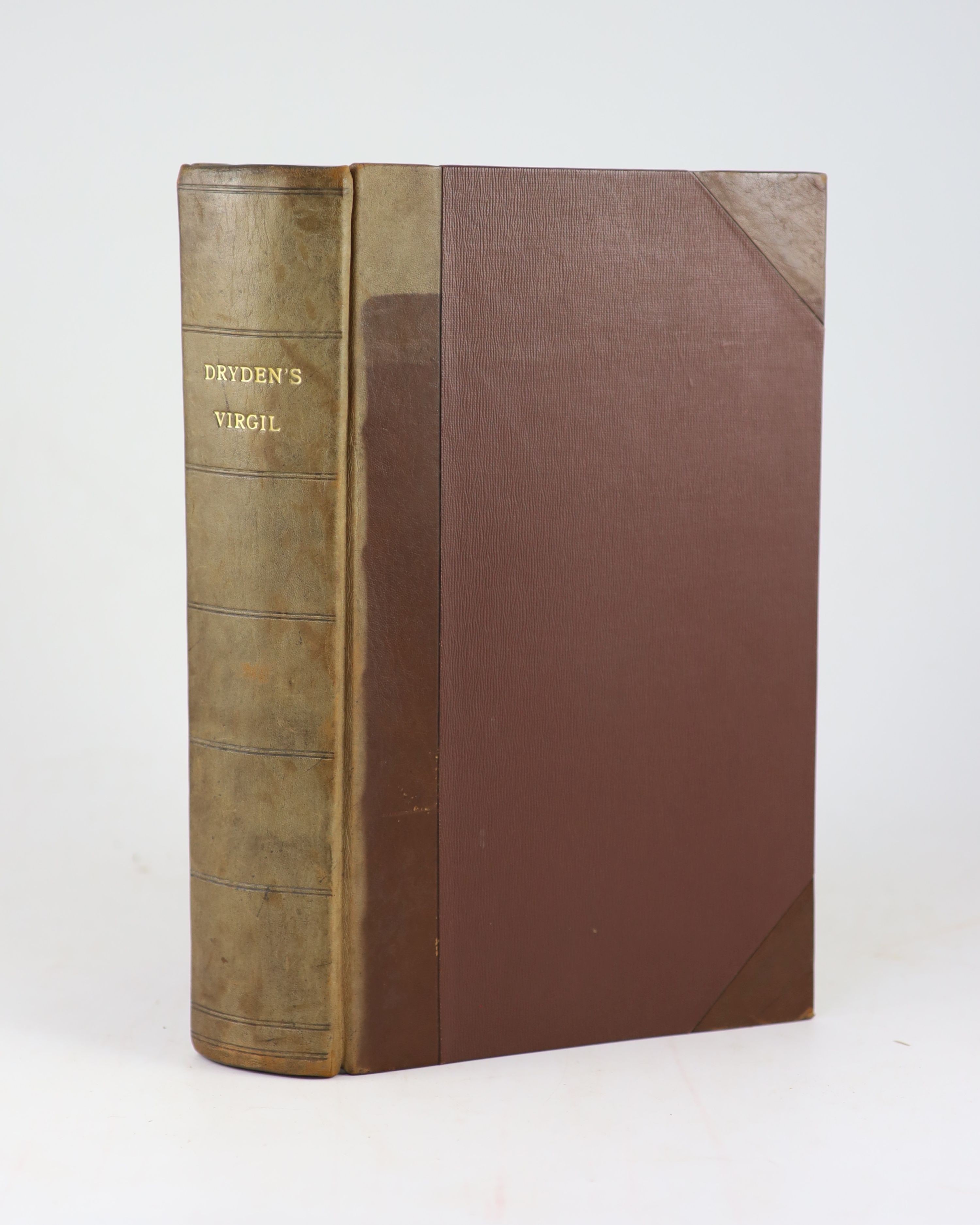 Dryden, John - The Works of Mr John Dryden. The Fourth Volume. Being his Translation of Virgils Pastorals, Georgics, and Aeneis ... 3rd edition. pictorial engraved & printed titles